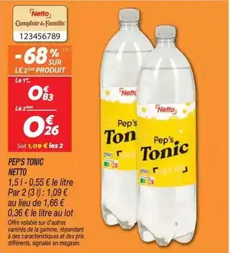 Monoprix Bombay sapphire - gin offre