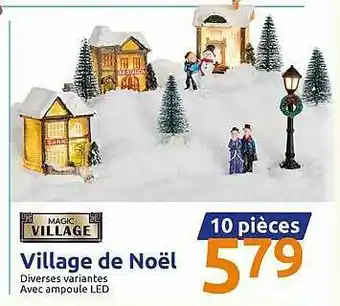 Action Village De Noël Magic Village offre