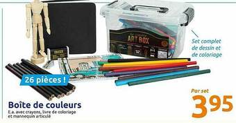 Action Boîte De Couleurs offre