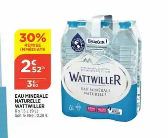 Bi1 Eau Minérale Naturelle Wattwiller offre