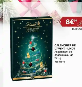 Costco Calendrier De L'avent - Lindt offre
