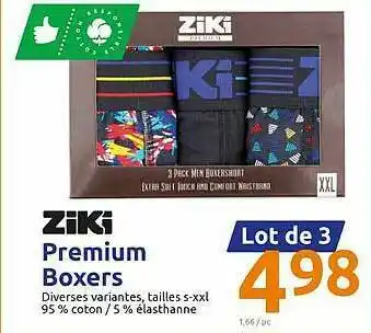 Action Premium Boxers Ziki offre