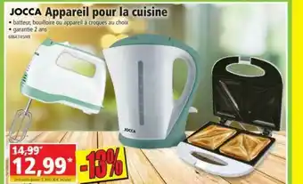 Norma Appareil Pour La Cuisine Jocca offre