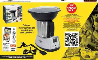 Le Robot Ménager Connecté Multifonctions
