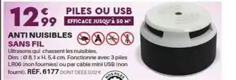 Shopix Anti Nuisibles Sans Fil offre
