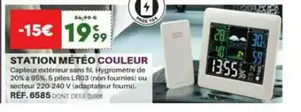 Shopix Station Météo Couleur offre