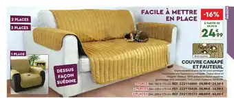 Shopix Couvre Canapé Et Fauteuil offre