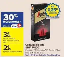 Carrefour Signal - dentifrice offre