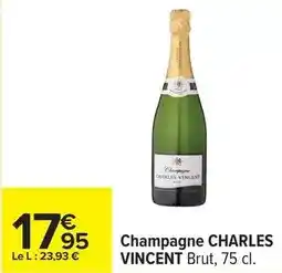 Carrefour Contact Perrier - eau minérale naturelle gazeuse fines bulles offre