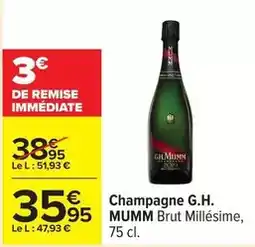 Carrefour Buche glacée offre