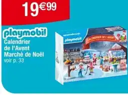 Carrefour Playmobi! Calendrier de l'Avent Marché de Noël offre