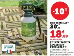 Hyper U Assiette plate mexican black offre