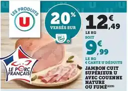 Super U Crevette cuite offre