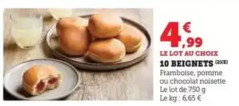 Super U U - pains aux raisins offre