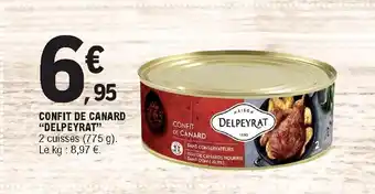 E.Leclerc Confit De Canard "Delpeyret" offre