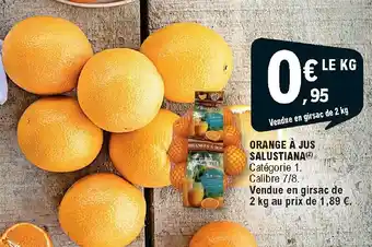 E.Leclerc Orange A Jus Salustiana offre
