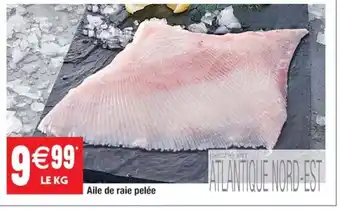 Cora x Carrefour Aile de raie pelée offre