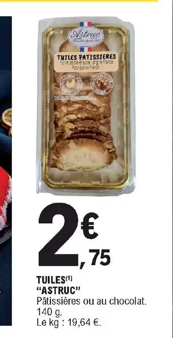 E.Leclerc Tuiles "Astruc" offre
