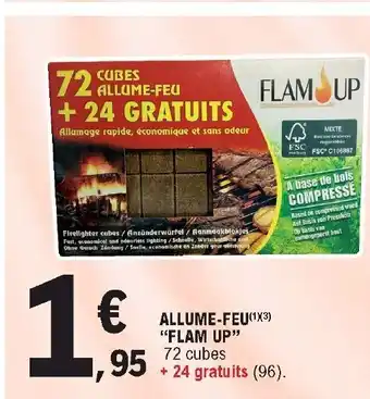 E.Leclerc Allume-Feu "Flam Up" offre