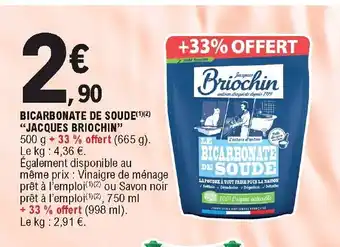 E.Leclerc Bicarbonate De Soude "Jacques Briochin" offre