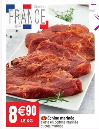 échine marinée
