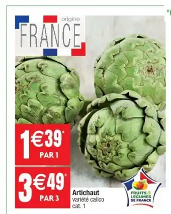 Cora x Carrefour Artichaut offre
