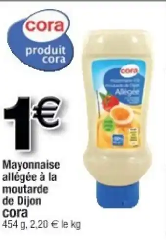 Cora x Carrefour Mayonnaise offre