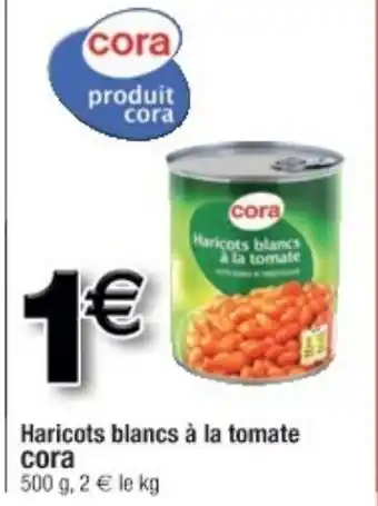 Haricots blancs à la tomate