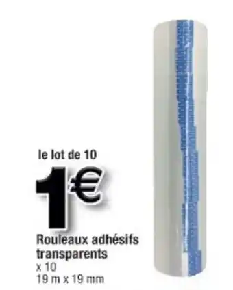 Rouleaux adhésifs