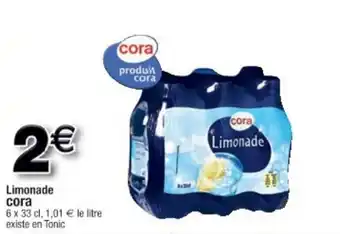 Cora x Carrefour Limonade offre