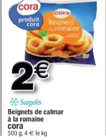 Cora x Carrefour Beignets de calmar offre