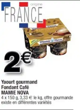 Yaourt gourmand