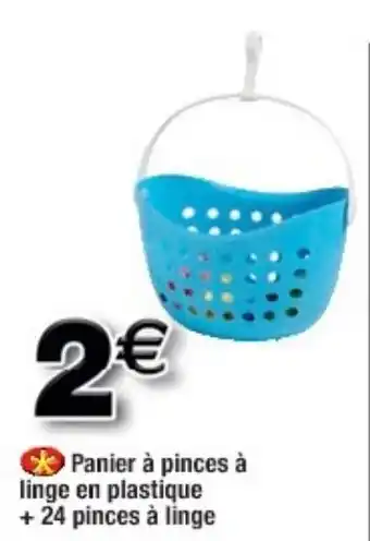 Cora x Carrefour Panier à pinces à offre