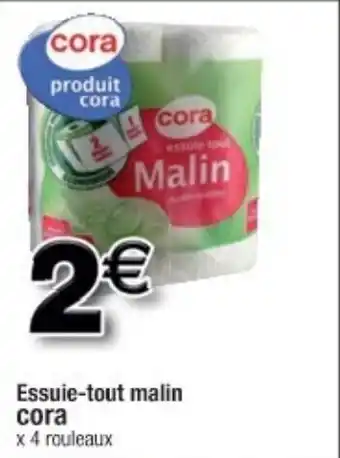 Cora x Carrefour Essuie-tout malin offre
