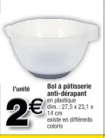 Cora x Carrefour Bol à pâtisserie offre