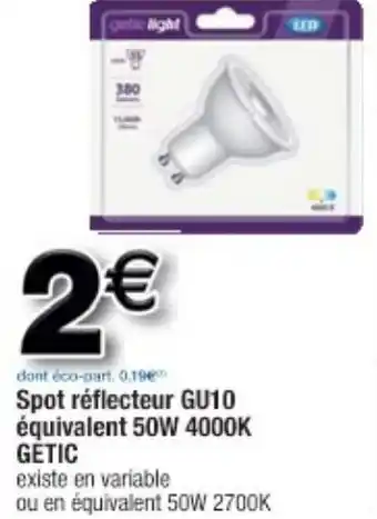 Spot réflecteur