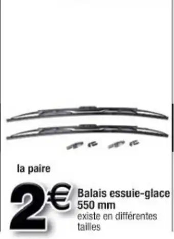 Balais essuie-glace
