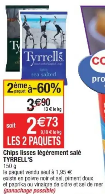 Cora x Carrefour Chips lisses légèrement salé offre