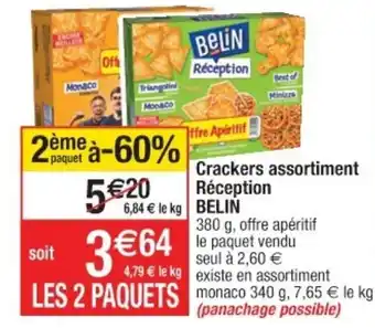 Cora x Carrefour Crackers assortiment offre