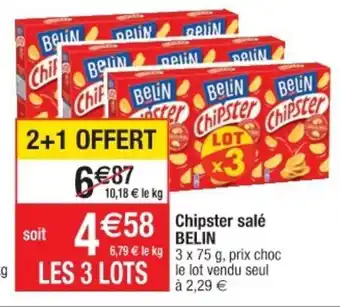 Chipster salé