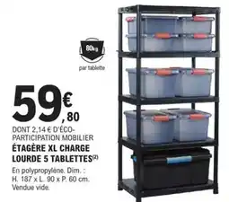 JYSK Étagère murale trappedal offre