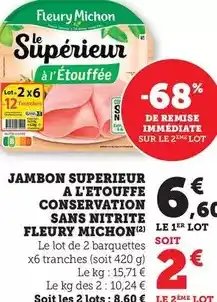 Intermarché Mon marche plaisir - pomme de terre de consommation offre