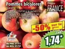 Norma Cat - pommes bicolores offre