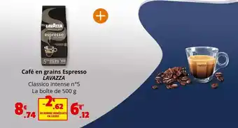 Coccinelle Express Lavazza - cafe en grains espresso offre