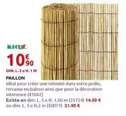 Promocash Pavott nature offre
