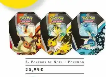 Monoprix Pokébox De Noël - Pokémon offre