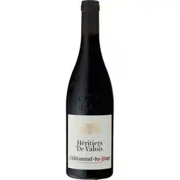 Carrefour HÉRITIERS DE VALOIS A.O.P. Châteauneuf du Pape offre