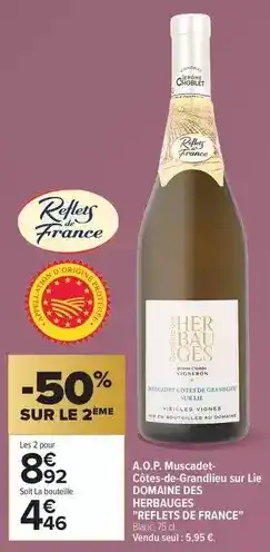 Carrefour Carryboo - couches de nos regions offre