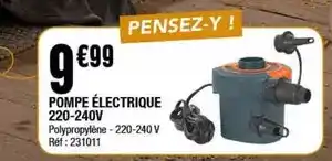 La Foir'Fouille Pompe electrique 220-240v offre