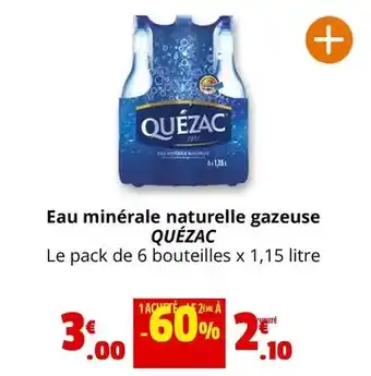 Coccinelle Supermarché Eau minerale naturelle gazeuse offre